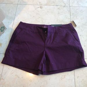 Wine colored shorts